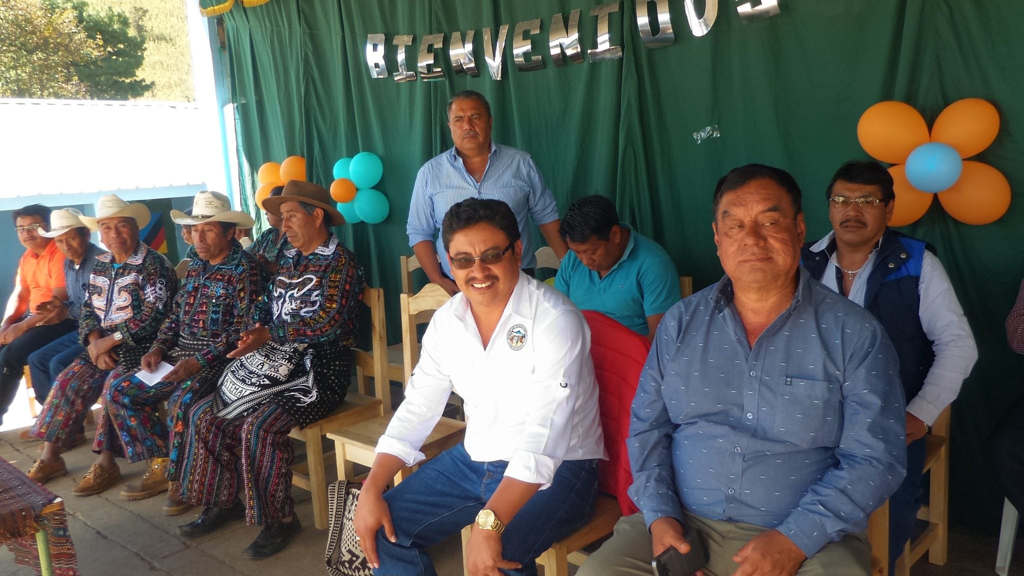 Feier der Baustelleneröffnung in Chaquijya